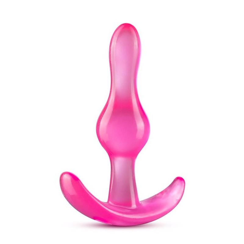 B YOURS CURVY ANAL PLUG PINK